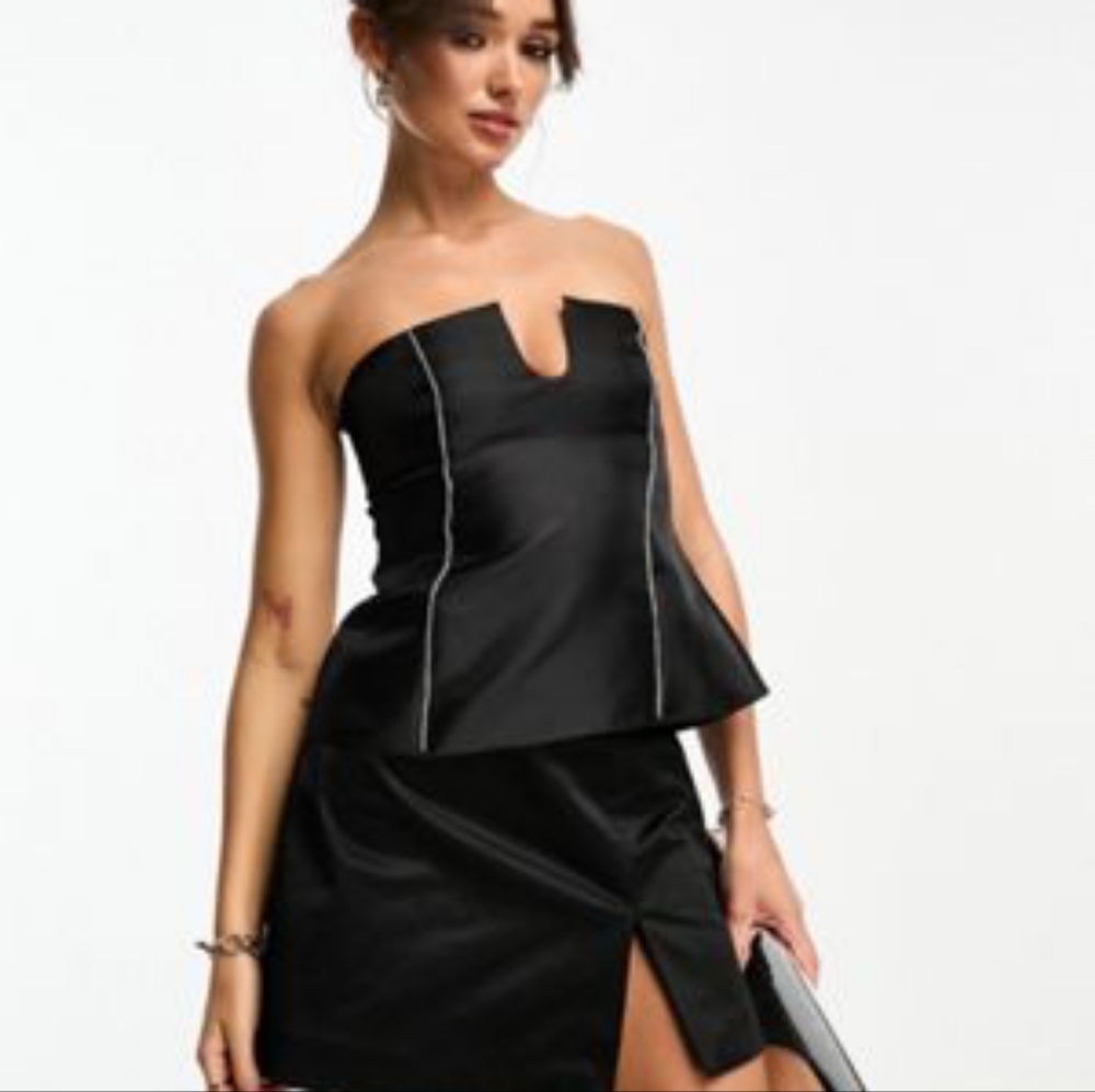 Asos Top zip up back